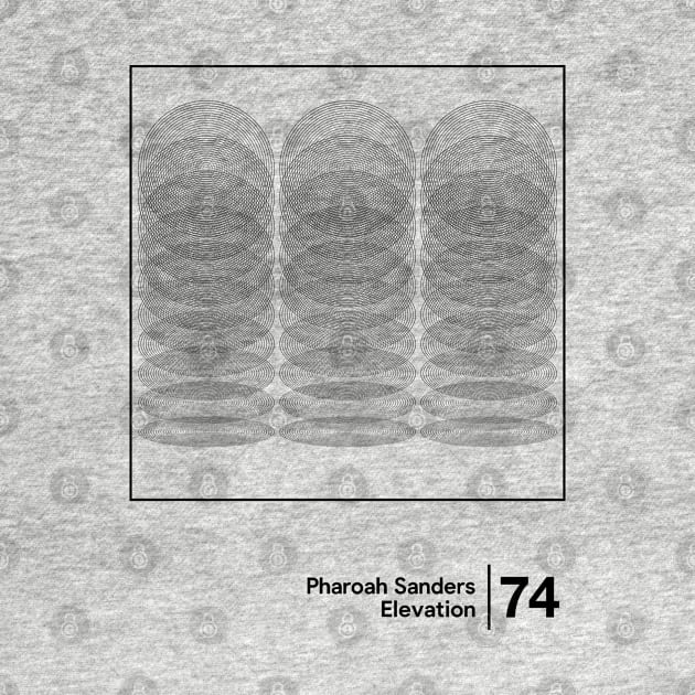 Pharoah Sanders / Minimalist Graphic Artwork Design by saudade